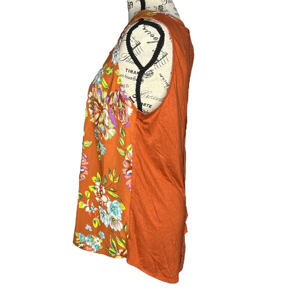 Daniel Rainn SMALL Quin Keyhole Crochet Blouse - Stitch Fix Mixed Material Top - Picture 3 of 12